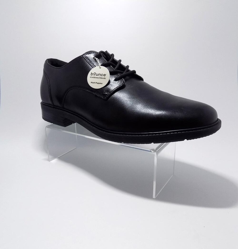 Hush Puppies Finn Oxford Men's Black Shoes- Size 11.5 Wide- New